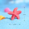 Mini Colorful Five-Pointed Starfish Sea Star Resin Fish Tank Starfish Ornaments