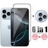 Стекло 6-в-1 с полным покрытием для iPhone 17 Pro Max Закаленное стекло Защитная пленка для экрана iPhone 17 Pro Max Пленка для объектива телефона iPhone 17 Pro Max