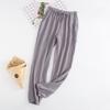 Japanese Pajamas Women Spring and Autumn Home Pants Cotton Washed Double Gauze Loose Comfortable Trousers Casual Pants