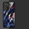 Cool Anime Pokemon Luxury Phone Cover Glass Case for Samsung Galaxy S25 Ultra S22 S21 S24+ S23+ S25+ S20 FE S23 Plus S24