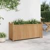 VidaXL Jardinière 100x30x50 cm bambou, lit surélevé, pot de fleurs, pot de fleurs, bac à fleurs, pot de jardin, support de 366463