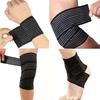 1Pcs High Elasticity Knee Brace Support Wrap Adjustable Bracer Wristband  for Outdoor Activity
