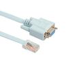 5ft 9Pin DB9 Serial RS232 To RJ45 Cat5 Ethernet Console Rollover Cable for Cisco