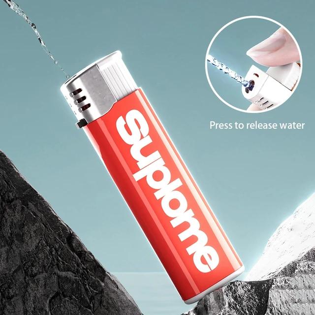 Забавная зажигалка, водяной пистолет, гаджеты, шутка или жизнь, розыгрыш, детская игрушка, игрушка для снятия стресса для вечеринки, подарки, летняя игрушка с водяным пистолетом