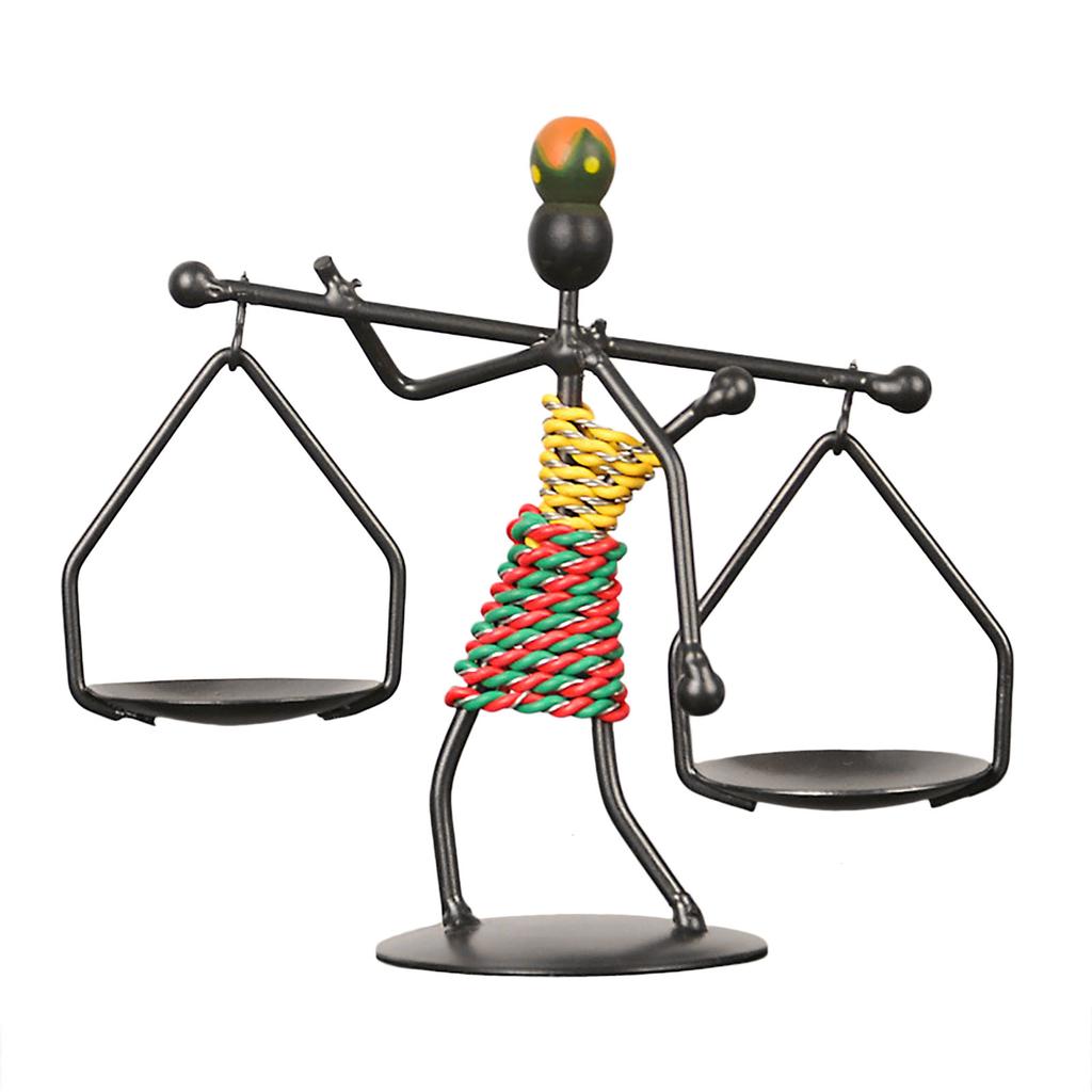 Metal Creative Retro Candlestick Dining Table Human Modeling Party Home Decor