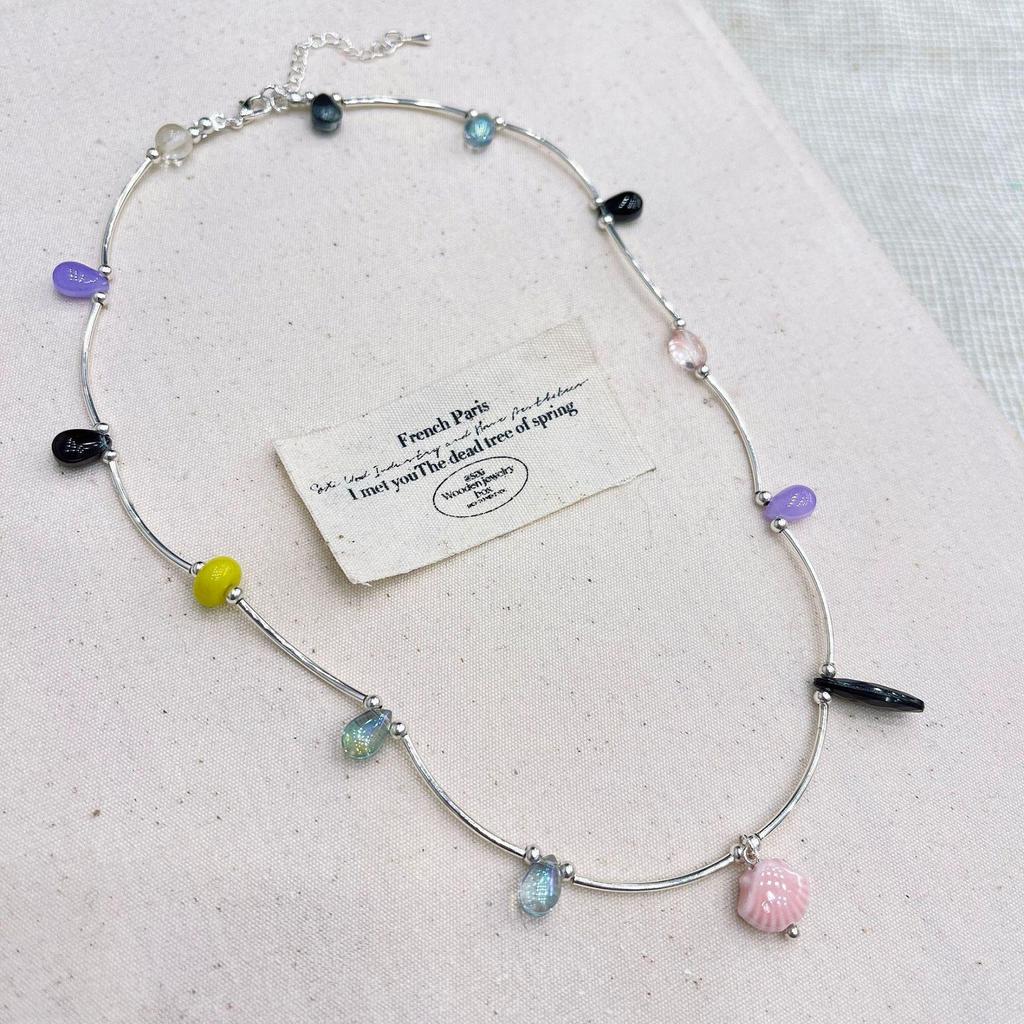 Шикарное ожерелье 2024 года с дофамином: Универсальные, милые и стильные украшения для женщин