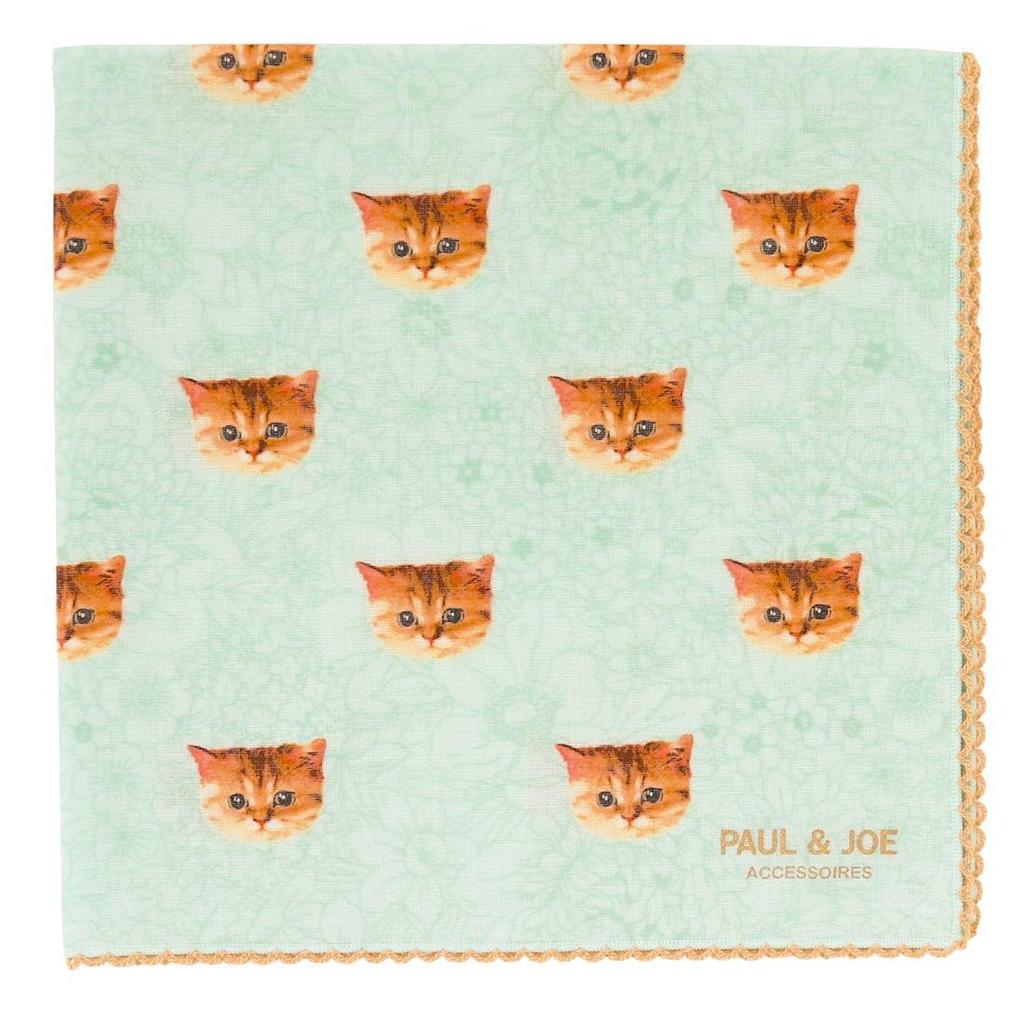 Paul Joe Марлевый платок Nunet and Flowers Носовой платок 42 см Paul Joe PAUL JOE АКСЕССУАРЫ И (зеленый) [100% Хлопок] Для женщин & & 000286-0002-03