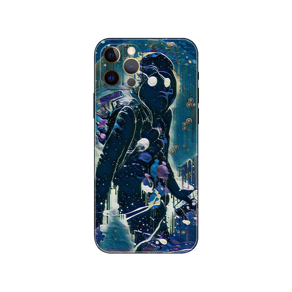 Чехол для телефона с противогазовой маской Cool Man для iPhone 5 5S 2020se 6 6s 7 8 plus x 10 XR XS 11 12 13 mini pro MAX, черная задняя крышка из ТПУ