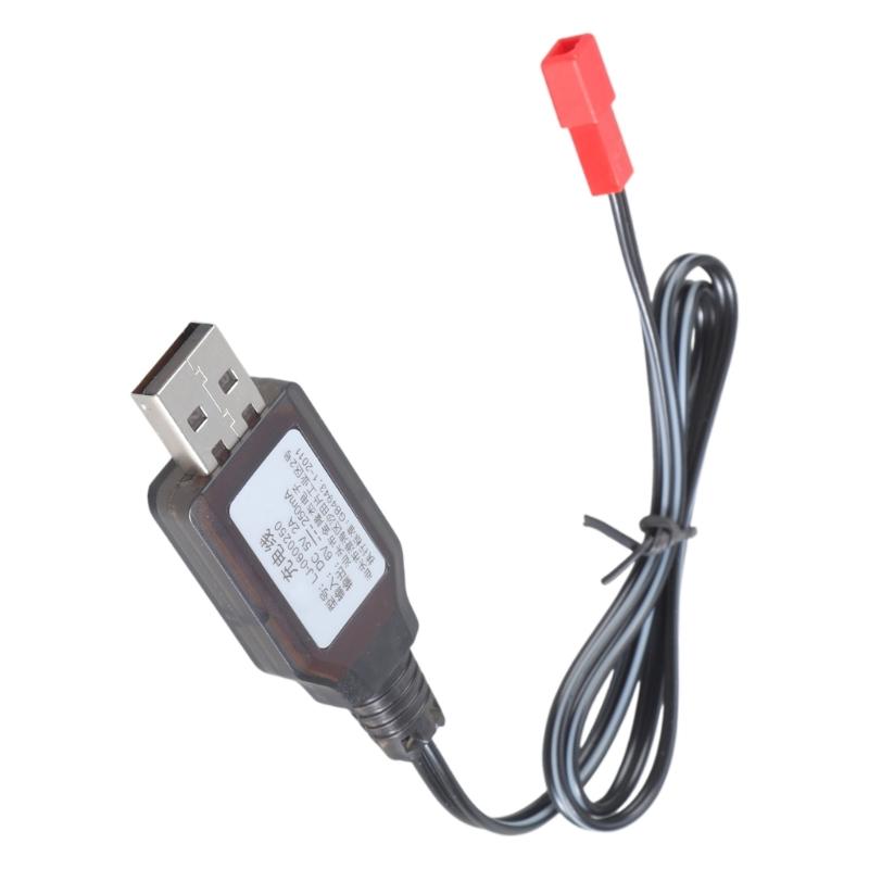JST Plug Lithium Battery Charger Wire 6V Charging Cable Cord for Electric Toy Robot Remote Controlled Car 50cm