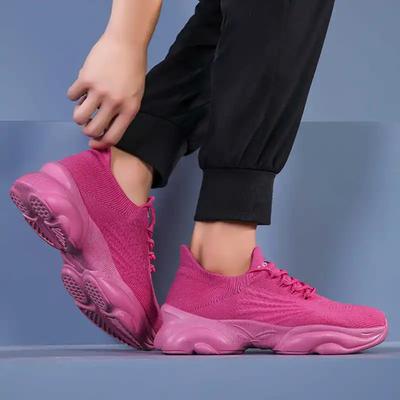 Фиолетовые женские кроссовки на толстой подошве, светло-зеленые, повседневная обувь для фестиваля, летний женский комплект, спорт в предложениях, роскошь