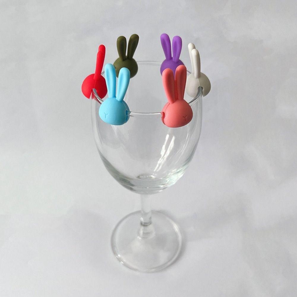 Creative Wine Glass Tags Marker Tool Wine Cup Marker New Drinking Cup Identifier Sign Bartender