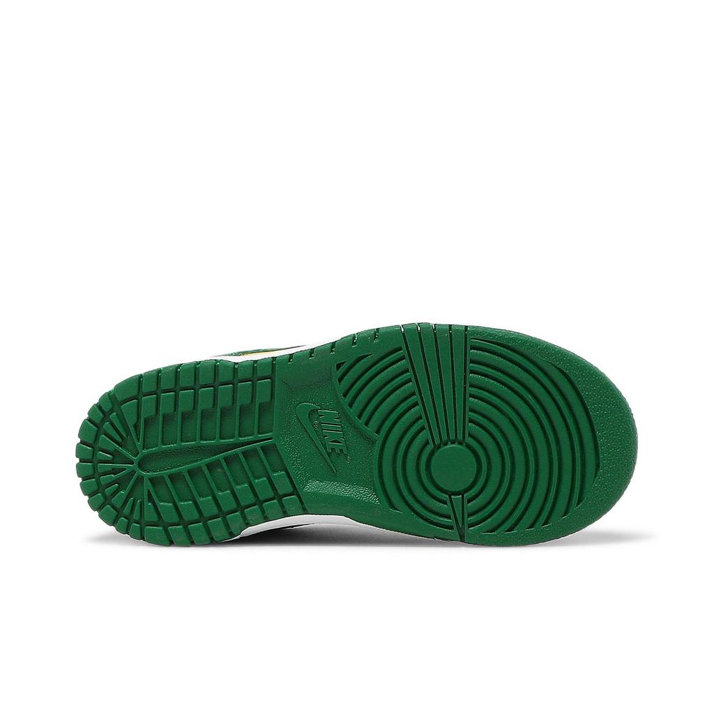 Nike Dunk Low SP Toddler 'Brazil' (Unisex) Varsity Maize / Pine Green / White Toddler Shoes CW7375 700