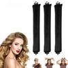 No Heat Hair Rollers Sleeping Heatless Curling Rods Headbands Soft Flex Rod for Overnight Curls All Hair Types Styling Tools Set