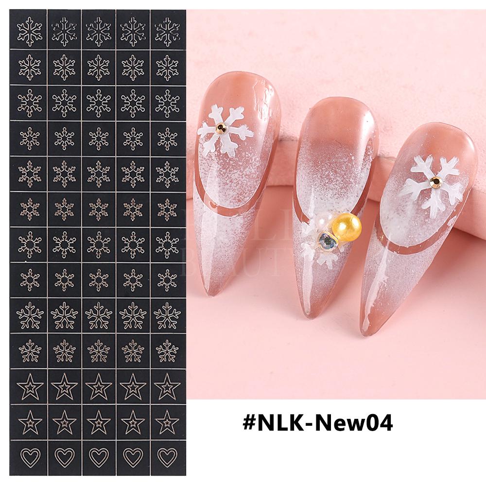 1 шт. дизайн ногтей сердце цветок бабочка выдалбливают трафаретные наклейки для ногтей распылением шаблоны для рисования переводная бумага ползунки ZPG