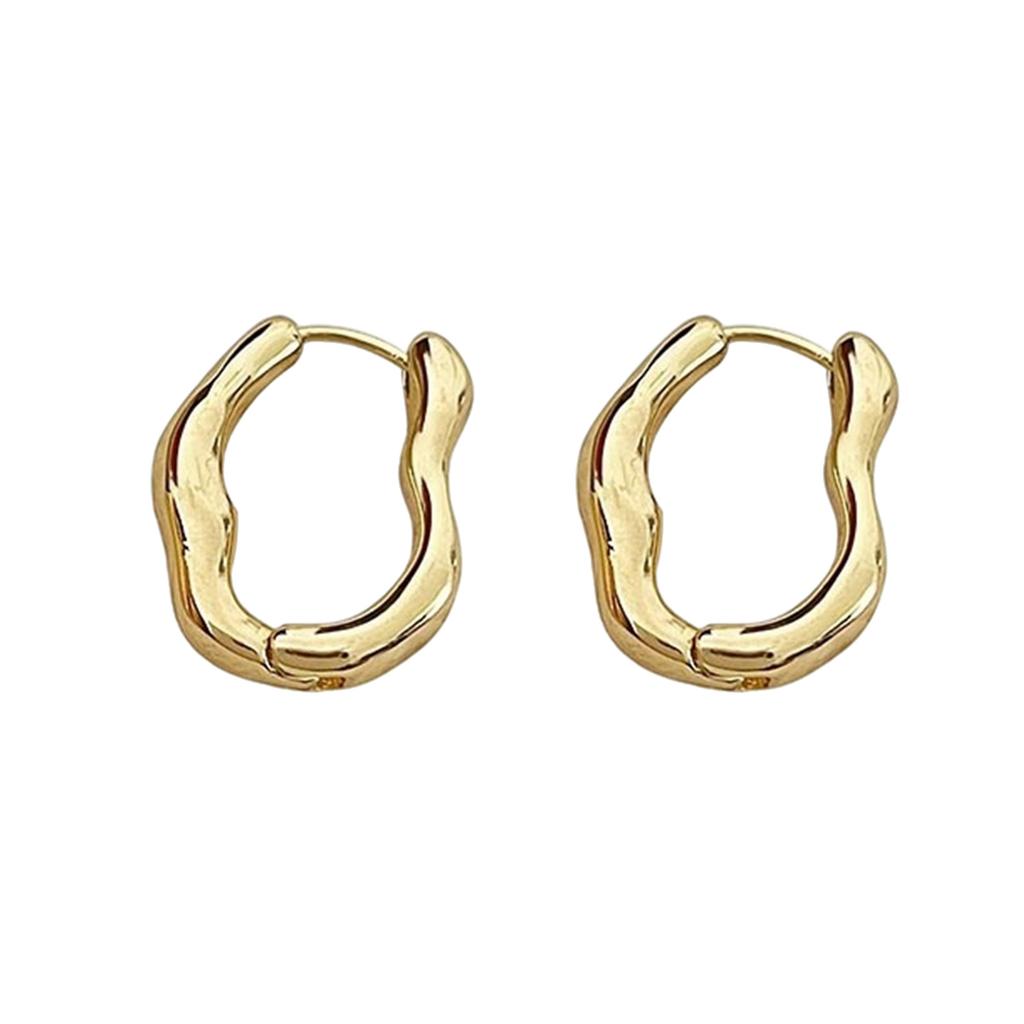 Elegant Geometric Charm Ear Clips for Modern Women Fashionable U-shaped Earrings Handmade Daily Wear Accessories