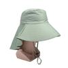 Женская летняя шляпа от солнца с широкими полями, защитой шеи и солнцезащитным козырьком, однотонная шляпа рыбака, женские козырьки