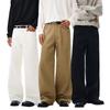 LKTM American Retro Unisex Pure Cotton A-Line Casual Pants - High-End Cleanfit Floor-Length
