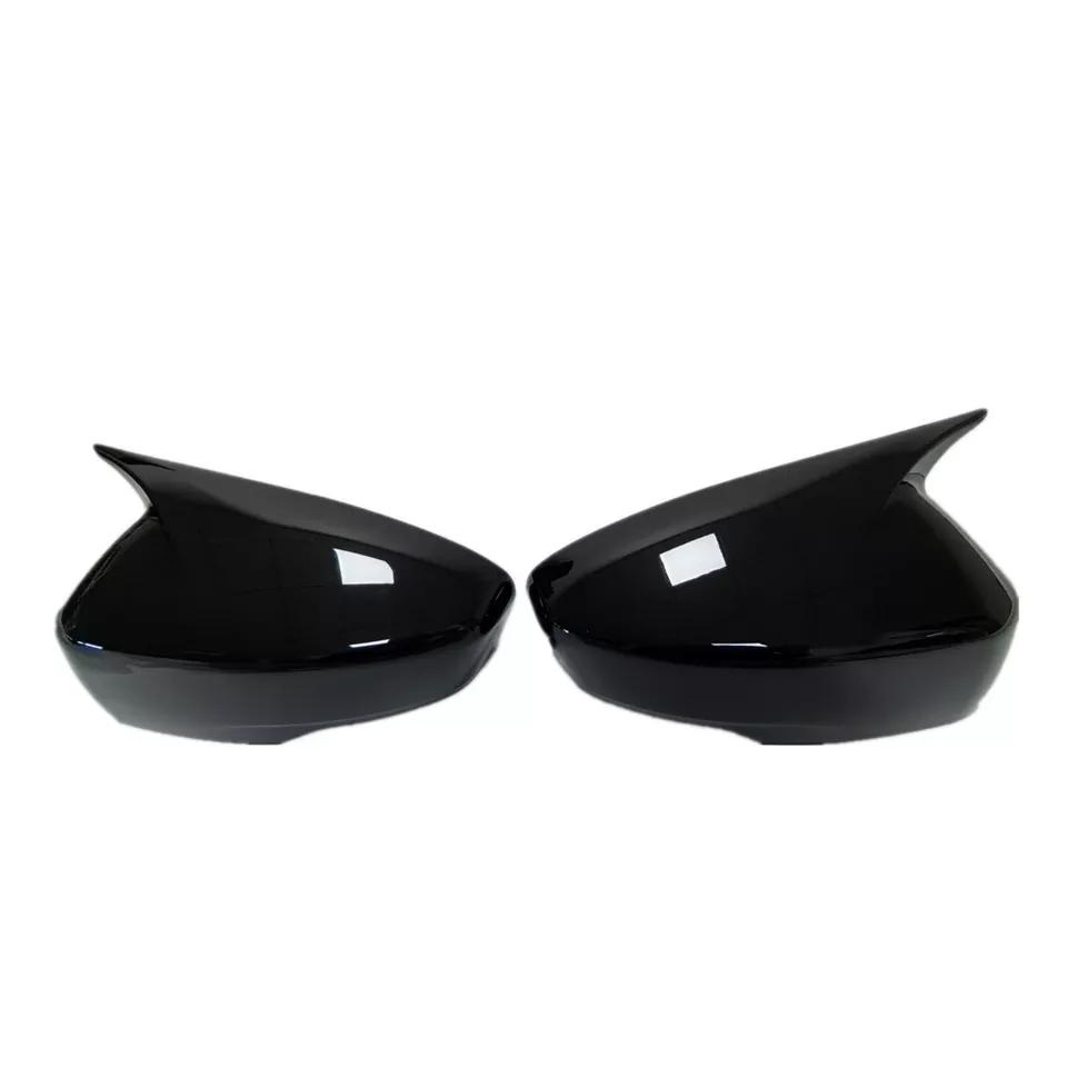 Для Mitsubishi Eclipse Cross 2018-2022 Автомобильная наклейка Крышка зеркала заднего вида Бокового зеркала Колпачок крыла Накладка на дверь Снаружи Задний вид Чехол Отделка Углерод