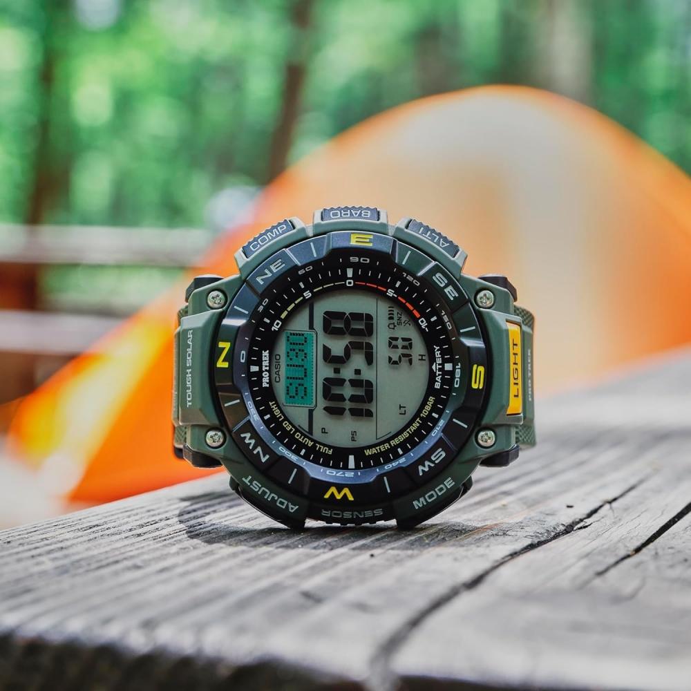 CaSio Men S Pro Trek Solar Bio maSS plaStic Prg 340 3jf