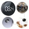 LED Kitchen Timer Magnetic Countdown Clock for Cooking Baking Adjustable Angle Rotating Operation Loud Alarm Exercise Tracking Timer