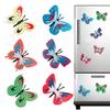 6 шт. 3D Красочные Магниты на Холодильник в виде Бабочек Сделай Сам Дом Офис Кухня Шкафчик Холодильник Реалистичная Мини Бабочка Магнитное Украшение Орнамент
