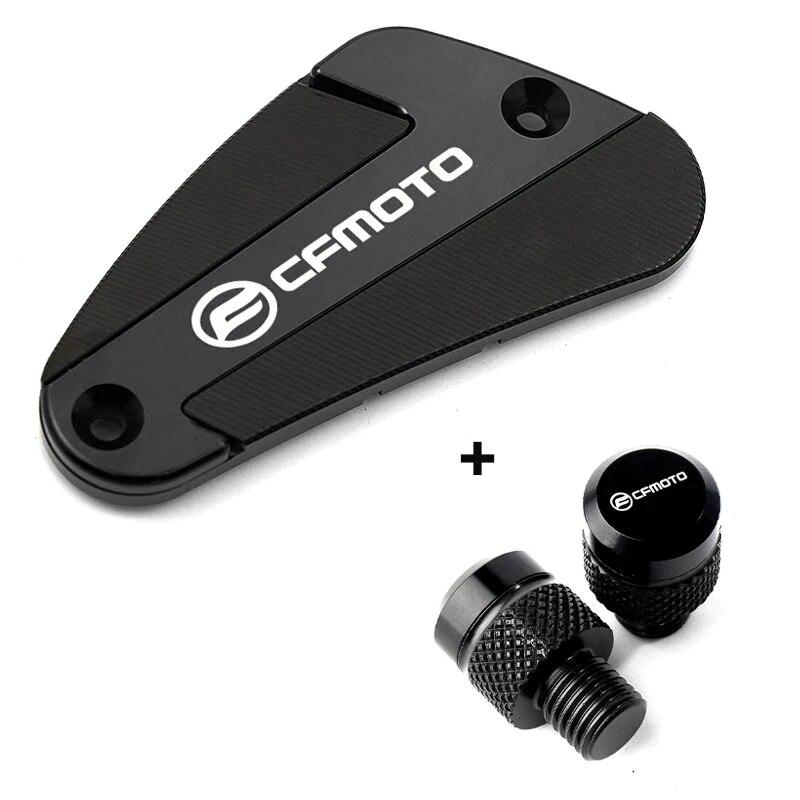 Новый для CFMOTO CF 650 650MT 700MT 650NK 400NK 650GT мотоцикла с ЧПУ алюминиевый передний резервуар тормозной жидкости крышка зеркала заглушки