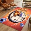 Grizzy & Lemmings Carpet Suitable for Kitchen Outdoor Living Rooms Entryway Anti-slip Rug Anime Office Decor