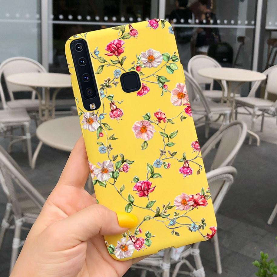 Чехол для Samsung Galaxy A9 2018 A9s Модный чехол для телефона с леопардовым цветочным принтом для Samsung A9 2018 SM-A920F/DS Мягкий силикон Funda Coque