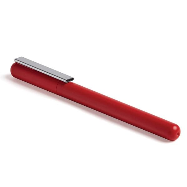 Lexon C-Pen Pen with USB-C32GB flash drive dark red LS101DR