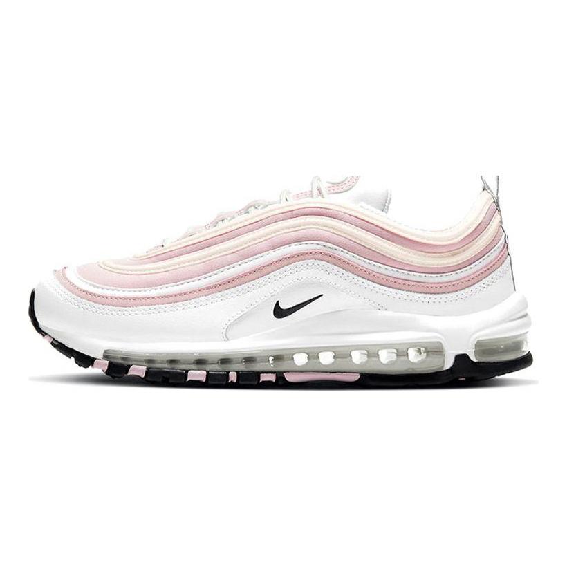 Nike Air Max 97 Pink Cream Женские кроссовки Summit-White Black DA9325-100