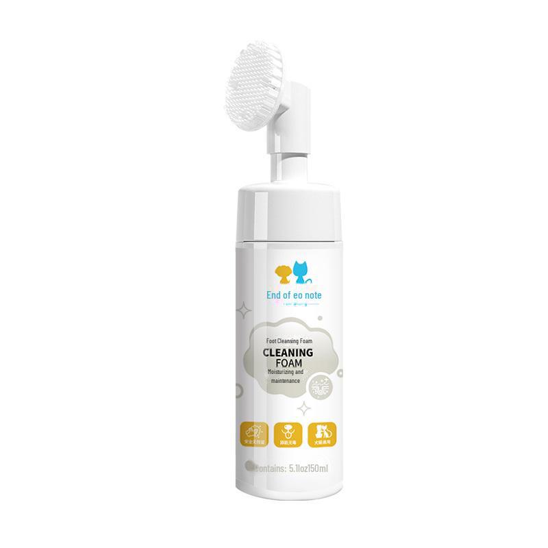 Pet Paw Cleaning Foam - Universal Antibacterial Moisturizing Disposable for Dogs & Cats