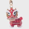Chinese Lion Dance Cartoon Keychain Pendant