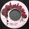 7inch Record FRANKIE PAUL - I Need A Love NONE Techniques Jamaica Reggae, Ska & Dub Used