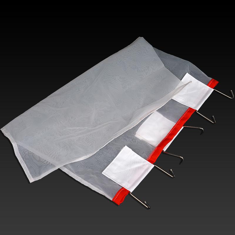 1 шт. Квадратное сито для меда, сетка для фильтрации примесей, нейлоновая фильтровальная сетка, пчеловодческий фильтр-мешок, оборудование для улья, пчеловодческое оборудование