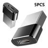 5 шт. OTG-адаптер USB C Female на USB Male, адаптер-кабель-зарядное устройство Type C на Type A для Xiaomi Nexus 5x 6p Oneplus Macbook