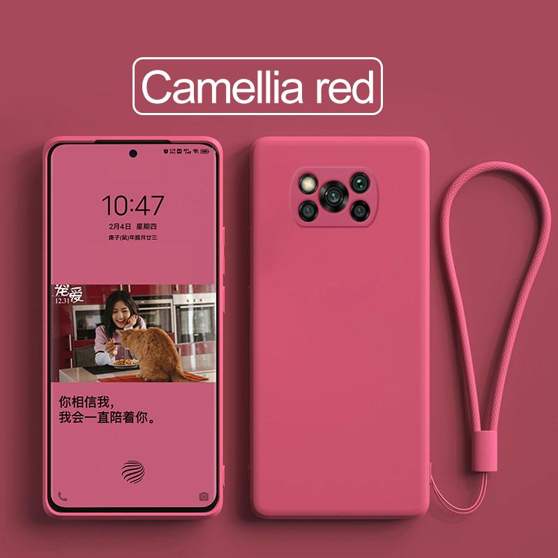 Чехол Poco X3 Pro Pocox3 Pro NFC, жидкий силиконовый мягкий защитный чехол для телефона с ремешком для Xiaomi Poco X3 X 3 Pro X3pro NFC