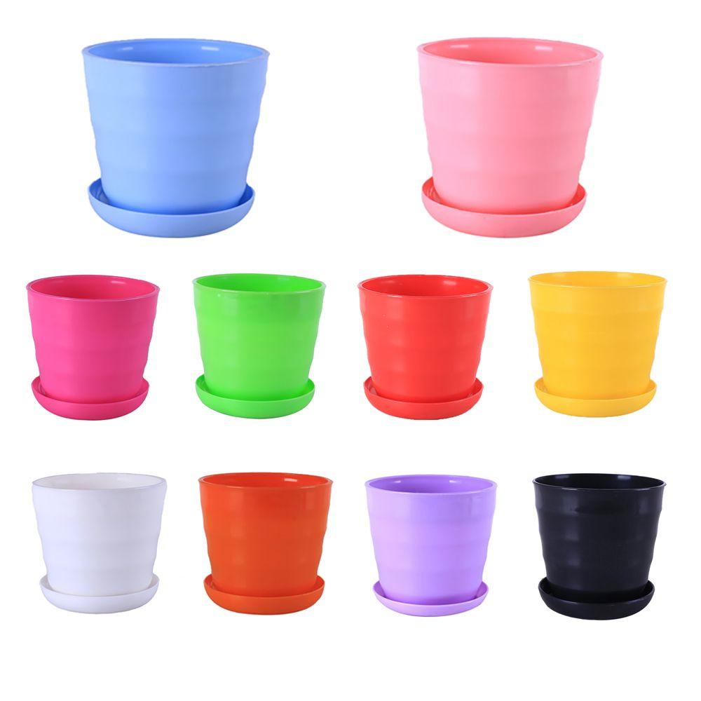 &Garden Desktop Decoration Plant Tool Green Plant Flower Pot Mini Basin Succulent Plant Flowerpot