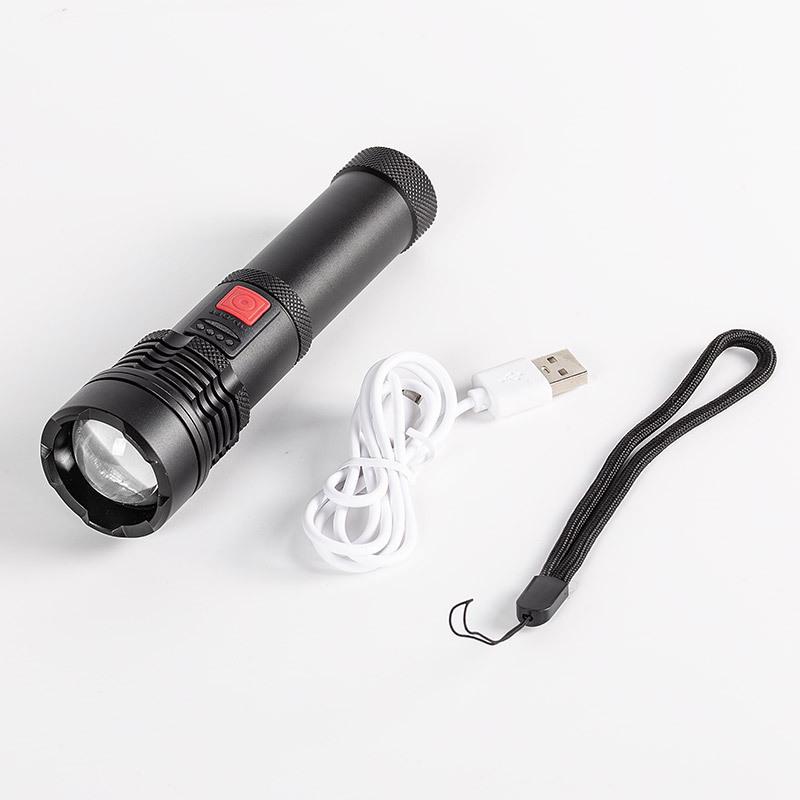 Rechargeable Aluminum Alloy LED P50 Outdoor Work Light with White Laser
