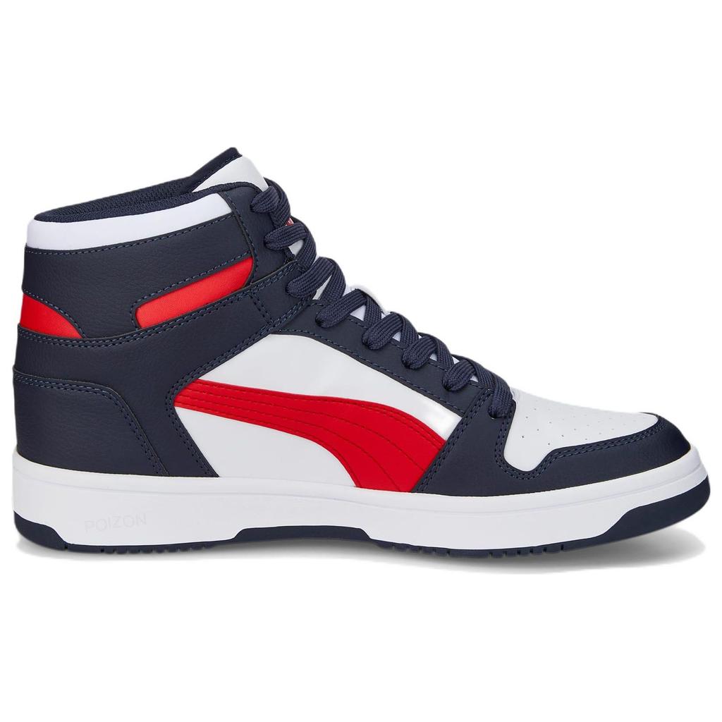 Puma Кроссовки унисекс Rebound LayUp Parisian Night High Risk Red Blue White 369573-29