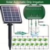 Новейший набор для капельного полива для горшечных растений, солнечная система для сада, поддерживаемая система автоматического полива