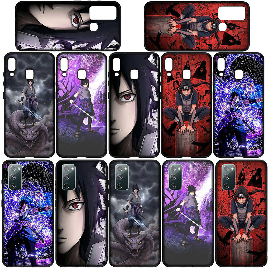 Phone Case for iPhone 17 15 16 Plus Redmi Note 14 12 11 13 Pro Max Huawei P30 P20 Lite OPPO A60 A40 A80 A38 A54 A17 Sasuke Uchiha Poster Narutos Cover