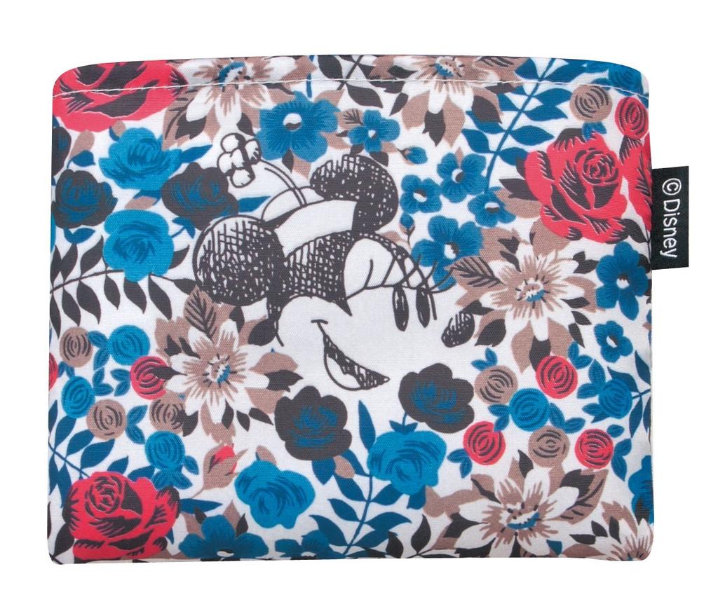Disney 2-Way Eco Bag, Minnie Mouse Floral Print, DSN-DJQ-0414