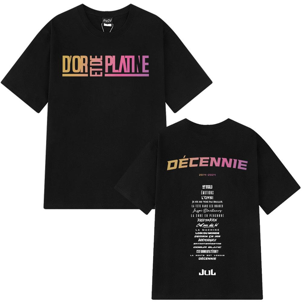 2026 Hot Sale Love Jul Harajuku T Shirts Unisex Unisex Pop Music Tshirt Unisex Fashion Casual Tee Unisex Tshirts Streetwear