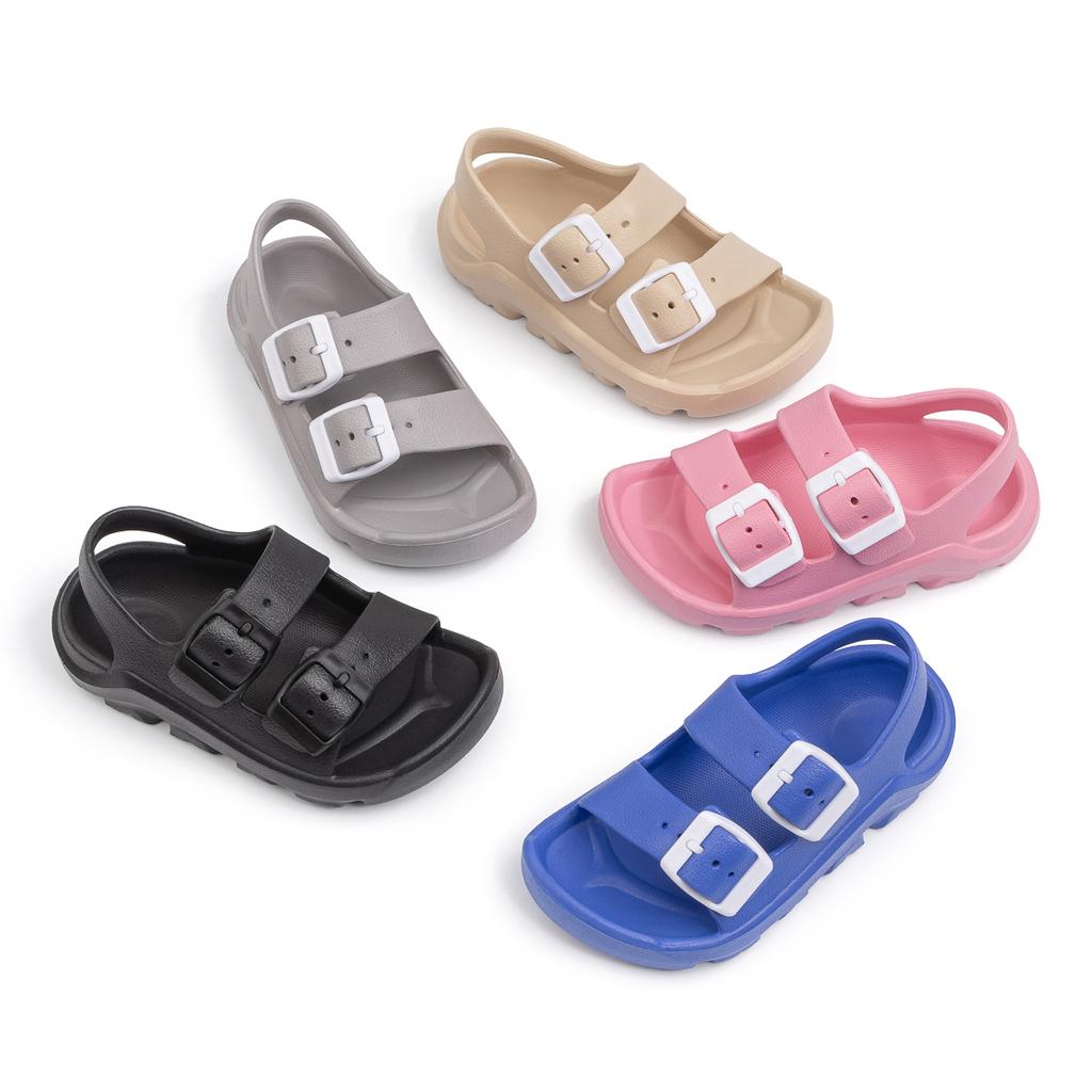Summer Children's Flat Low Sandals Rubber Soft Non-slip Soles Beach Water Sports Multicolor Comfortable Casual Shoes