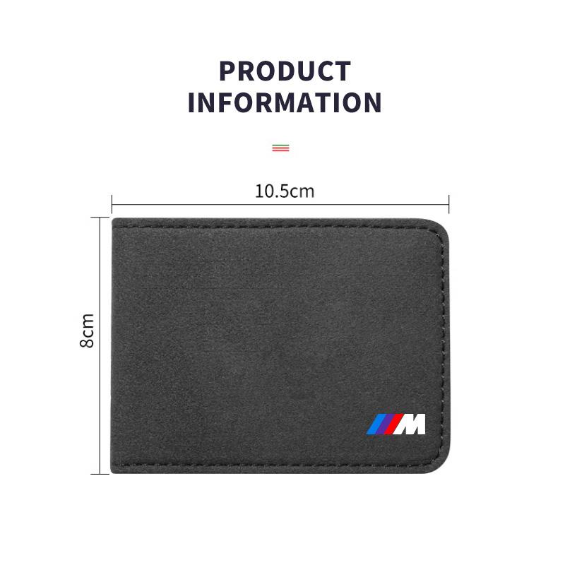 New Car Driver License Cover Leather Car Driving Documents Case Credit Card Holder For BMW 5 Series E12 E28 E34 E39 E60 E61 F10 F11 G30 G31