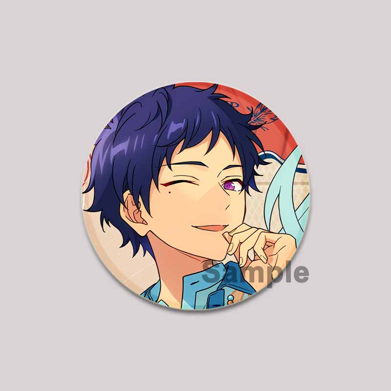 32/44/58 мм ансамбль звезд лацкан значок круглая аниме брошь Юдзуру Фусими значок для рюкзака одежда эмалированная булавка мультфильм косплей подарок аксессуар