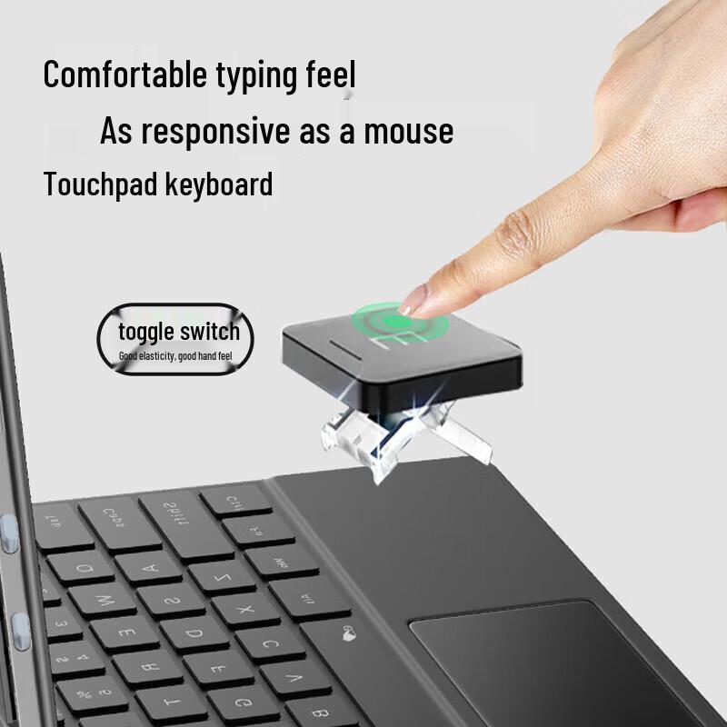 BIAZE Клавиатура Bluetooth с подсветкой 2-в-1 для Surface Go с тачпадом