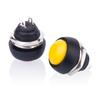 15PCS Waterproof Momentary Push Button Switch 12MM Normal Open(NO) Mini Micro Switch ON-Off 125V 3A Red Black 5 colors