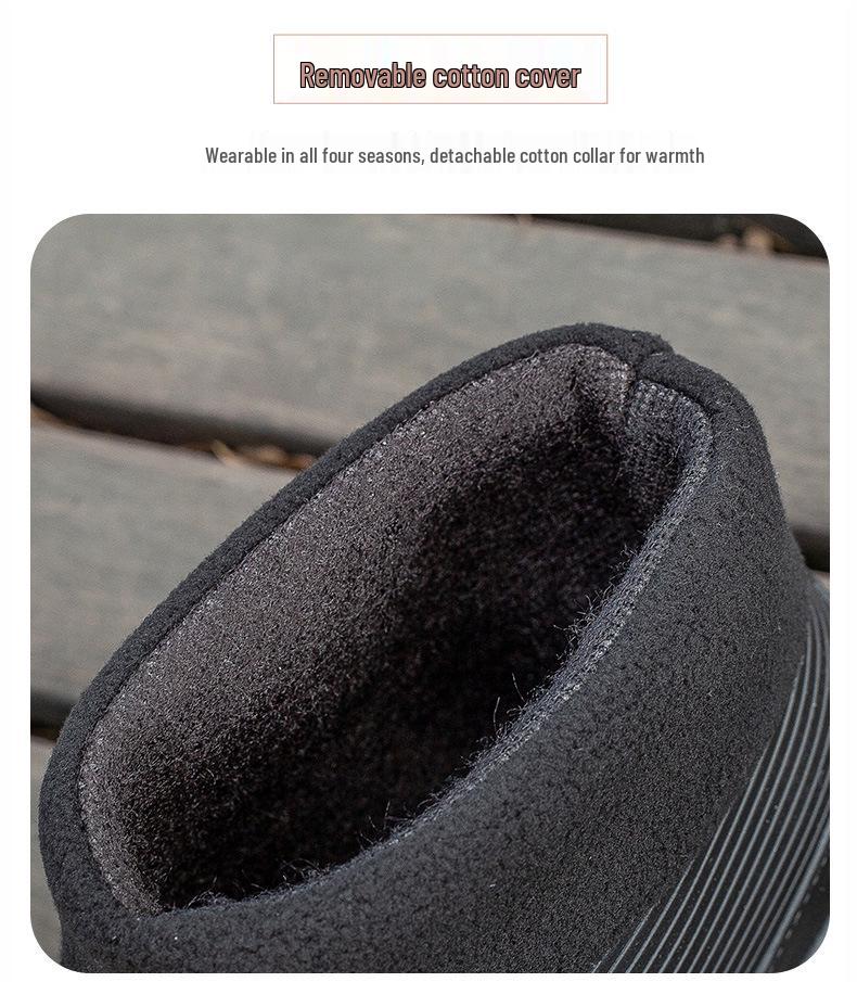 Мужские Нескользящие Водонепроницаемые Короткие Резиновые Сапоги для Кухни, Мойки Машин, Рыбалки и Многого Другого