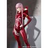Darling in the FranXX Zero Two 1/7 02 Battle Suit Standing Action Figure 23CM Anime Posture Scene Model Toy Gift Collection PVC